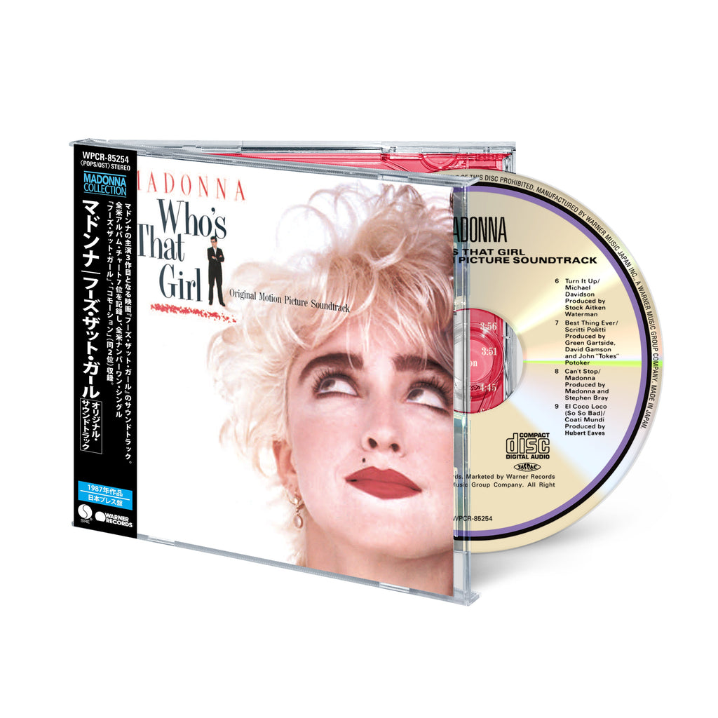 WHO’S THAT GIRL – 9-TRACK CD ALBUM (2026 JAPANESE EDITION)