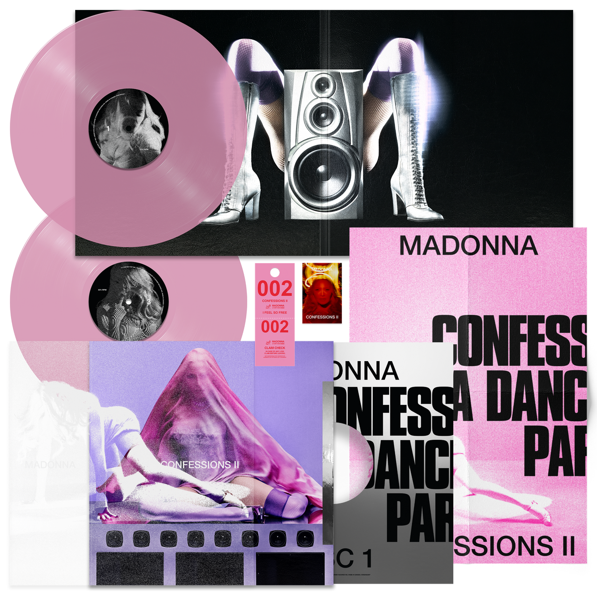 CONFESSIONS II – 16-track Deluxe 2LP Set in Premium Packaging