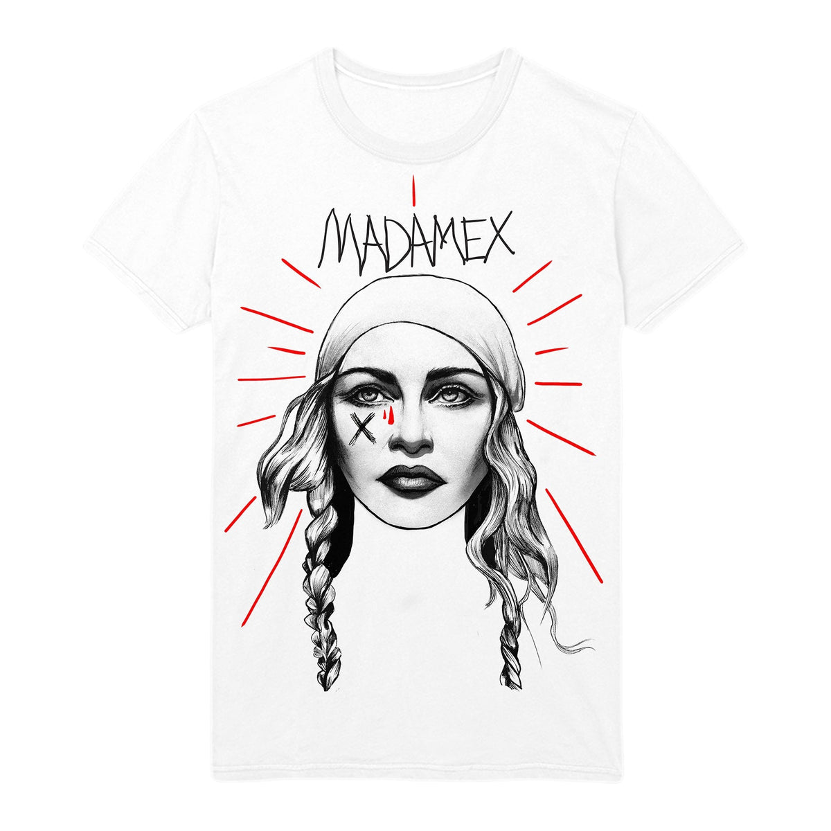 Madonna Madame X Tour Sketch Tee