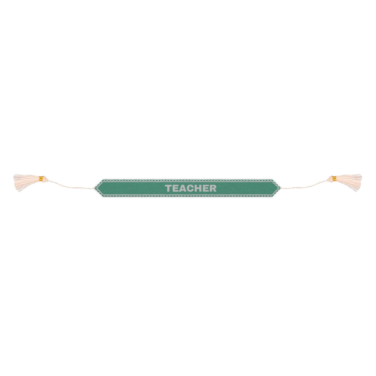 Teacher woven bracelet
